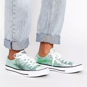 Converse Chuck Taylor All Star metallic green